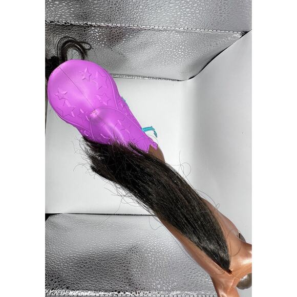 Barbie & Sisters Doll A Pony Tale Skipper Horse 2012 Mattel Purple Saddle - Picture 5 of 14